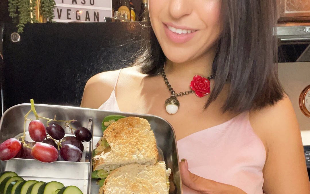 CHICKPEA SUNFLOWER SALAD SANDWICH